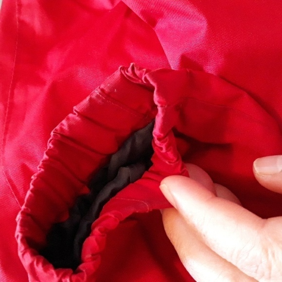 Eddie Bauer WeatherEdge Waterproof Lined Windbreaker Red Jacket Size  Me… - Picture 13 of 13